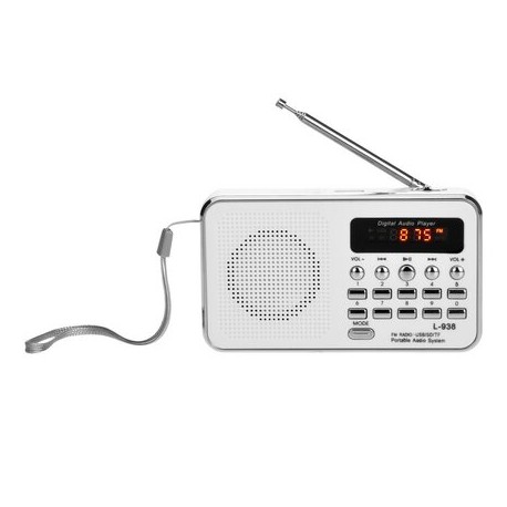 Bravo B 6039 digitálne rádio Sam, biela