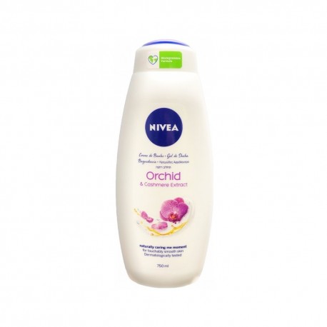Nivea Orchid and cashmere extract sprchový gél 750ml