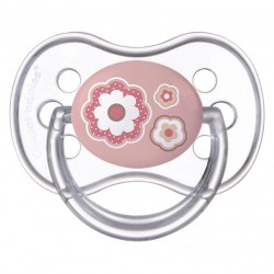 Canpol Babies silikón symetrický Newborn Baby Ružová