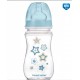 Canpol Newborn fľaša na mlieko 240 ml Blue 3+