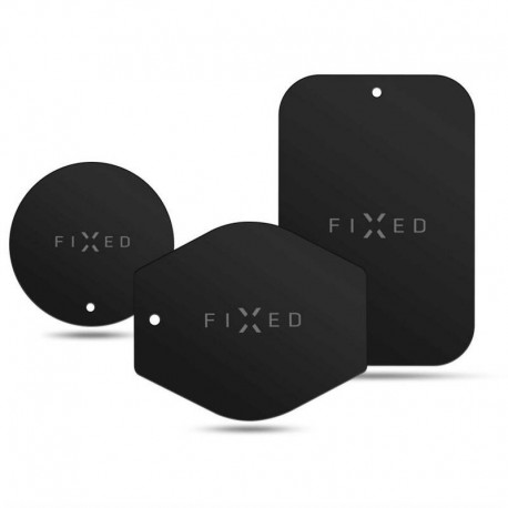 FIXED ICON Plates Sada magnetických plíšků černá (FIXIC-PL-BK)