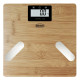Osobná váha s tukom B-5010 bambusový povrch