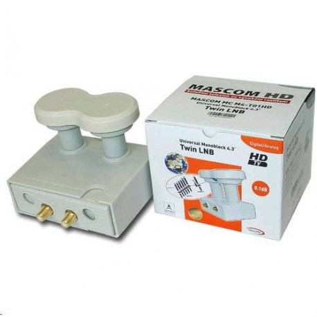 Mascom Monoblock Twin MC M4-T01HD Gold 4.3°